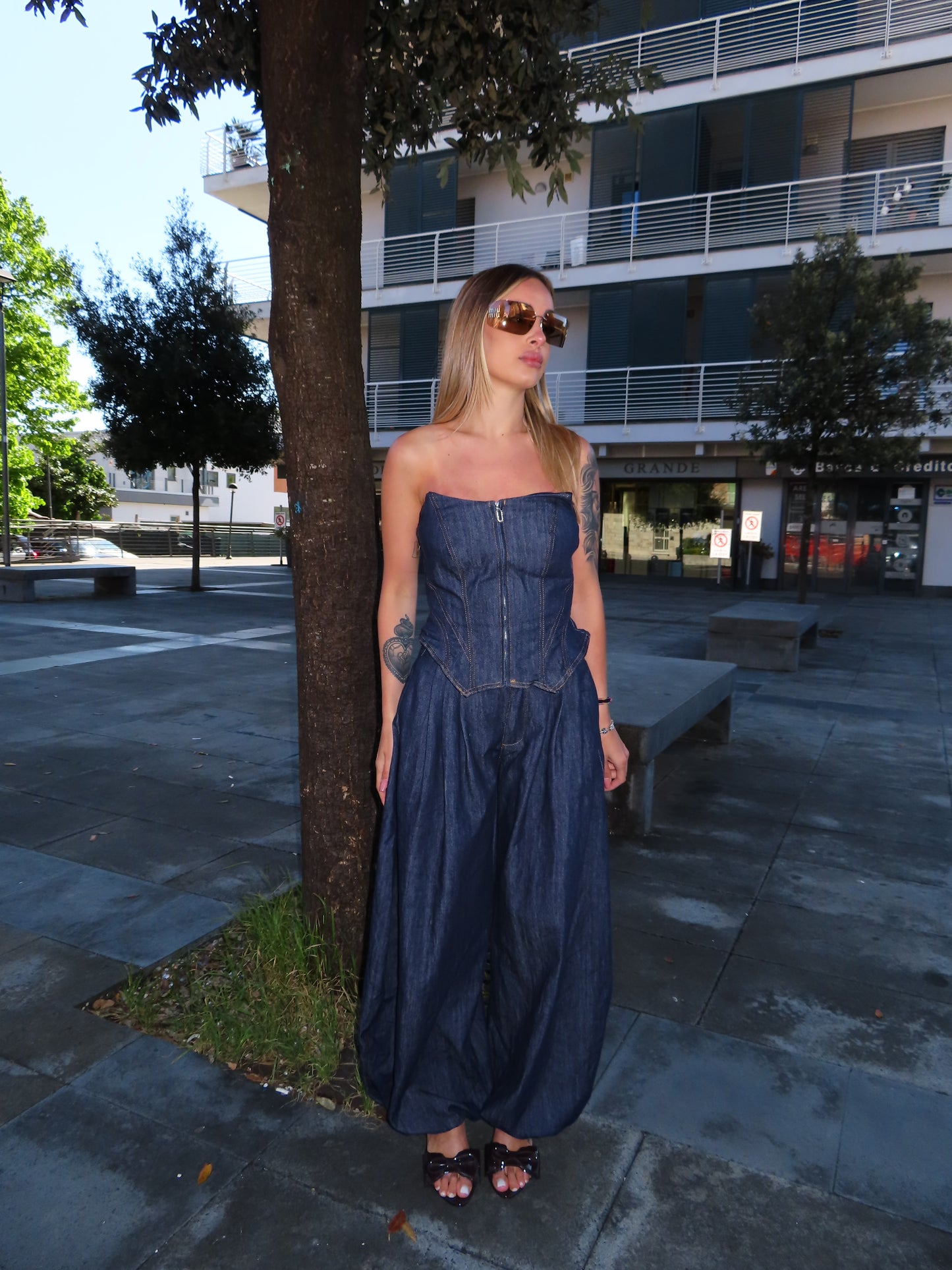 set KEY denim scuro