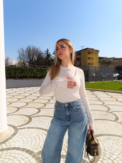 maglia semivelata DOUBLE
