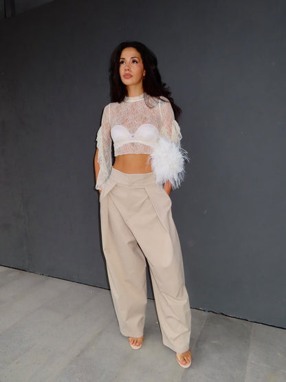 pantalone ZAIRA beige