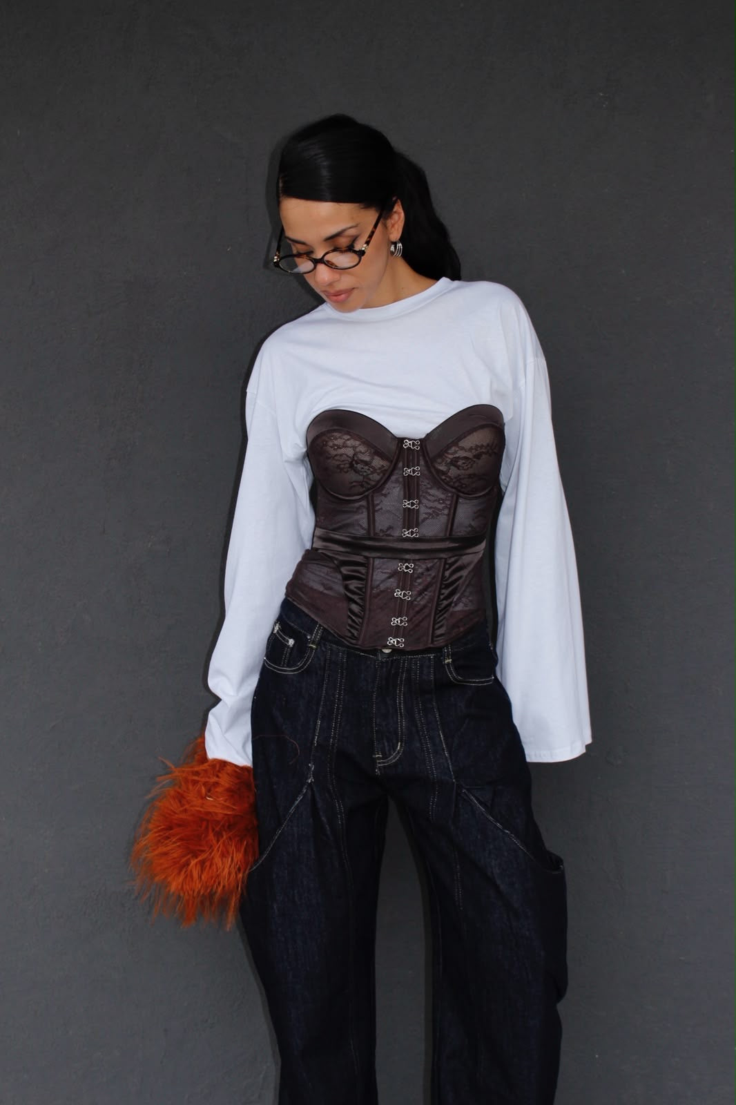 corsetto CHARLOTTE marrone