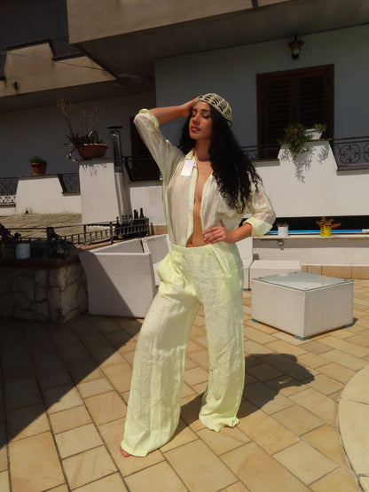 pantalone in lino