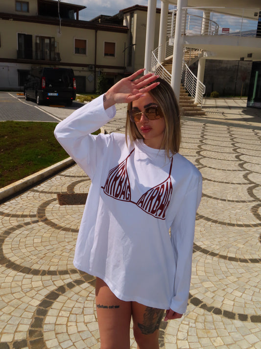 t-shirt AIRBAG bianca
