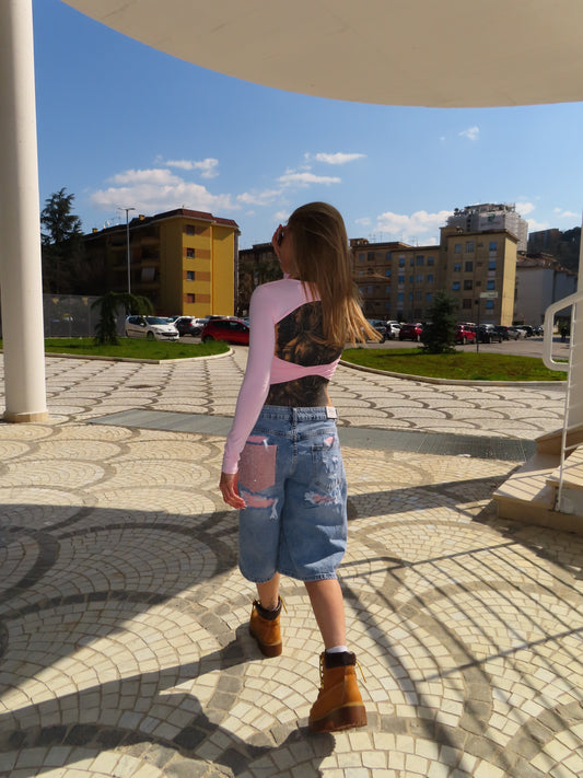 jorts TASCA rosa