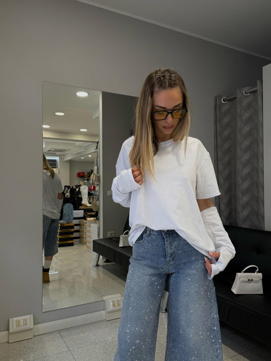 t-shirt over bianca