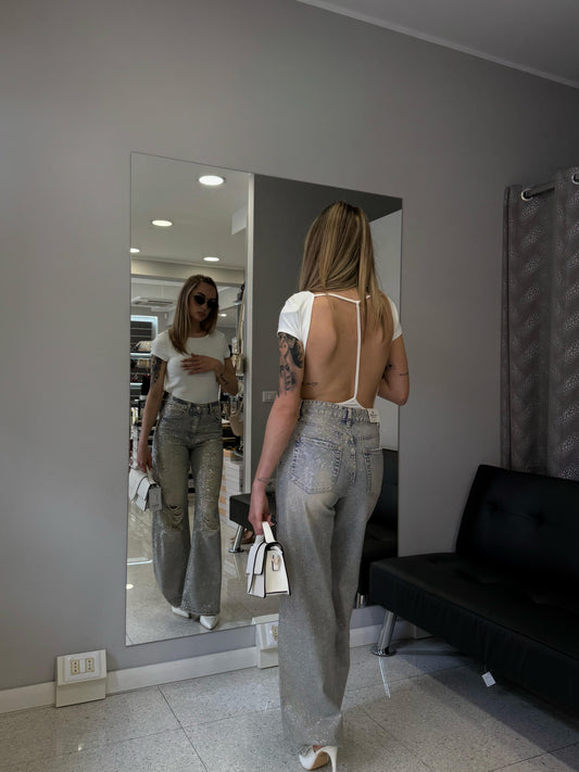 body open back bianco