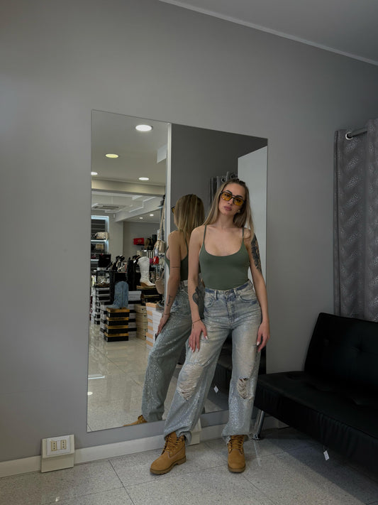 body basic verde militare