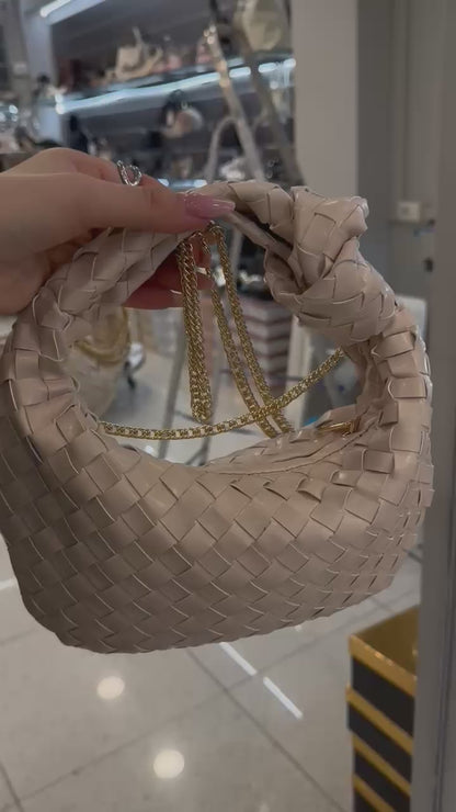 borsa con intreccio