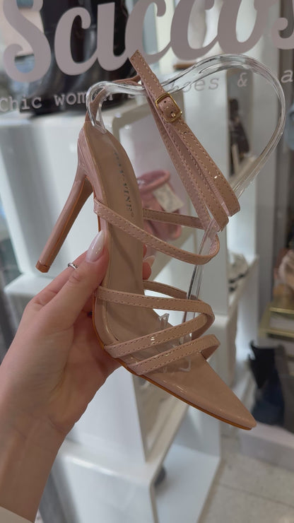 sandali stripes nude